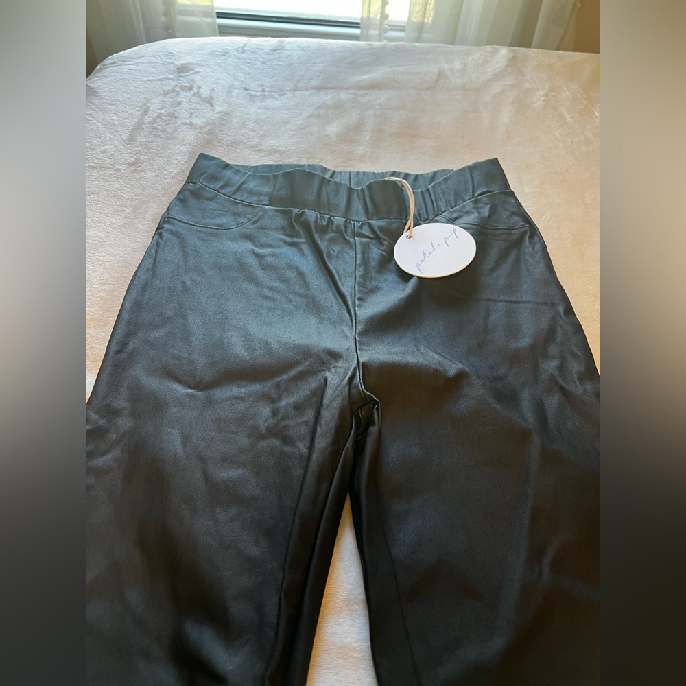 NWT - Petal & Pup Faux Leather Jeggings - Size 4